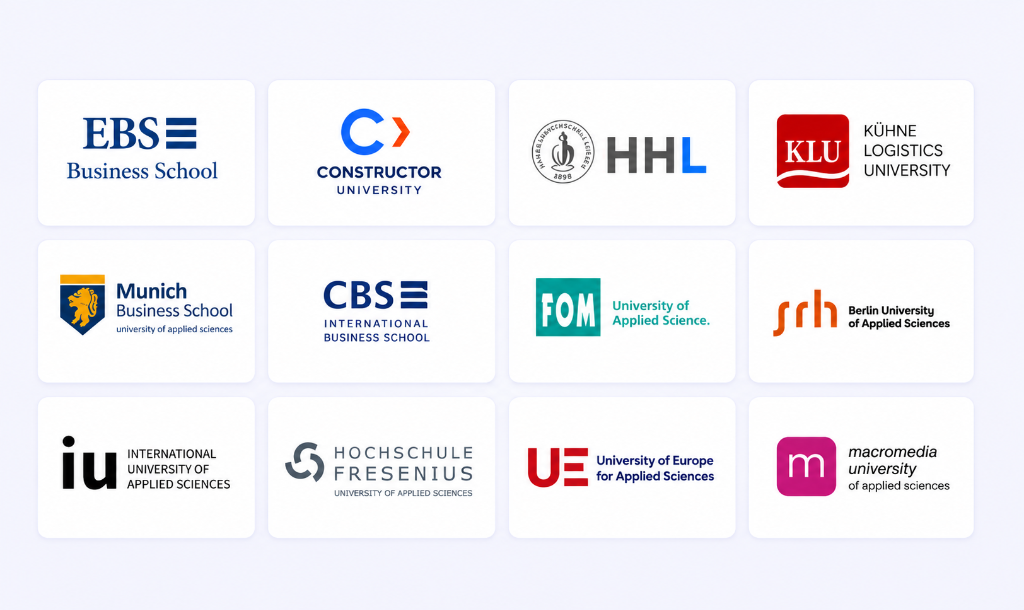 Top Germany University Partners